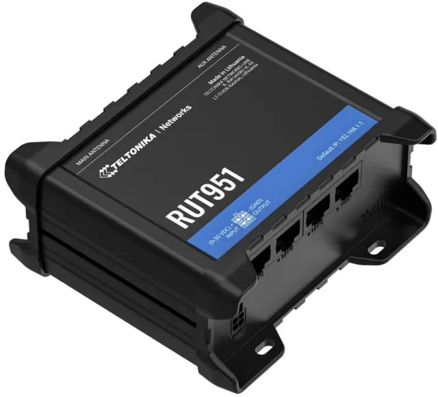 Teltonika Router RUT951 4G LTE 4-Port Ethernet (RUT951000000)
