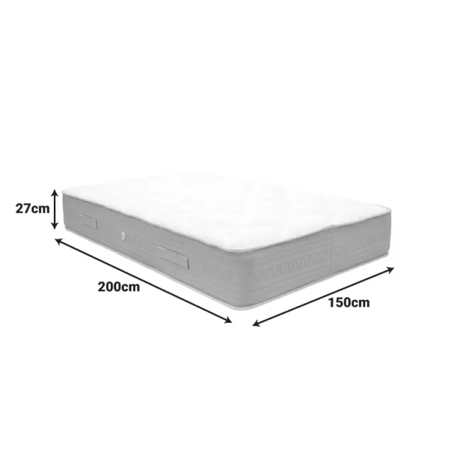 Στρώμα Sleepy pakoworld bonnel spring διπλής όψης 27cm 150x200εκ 3