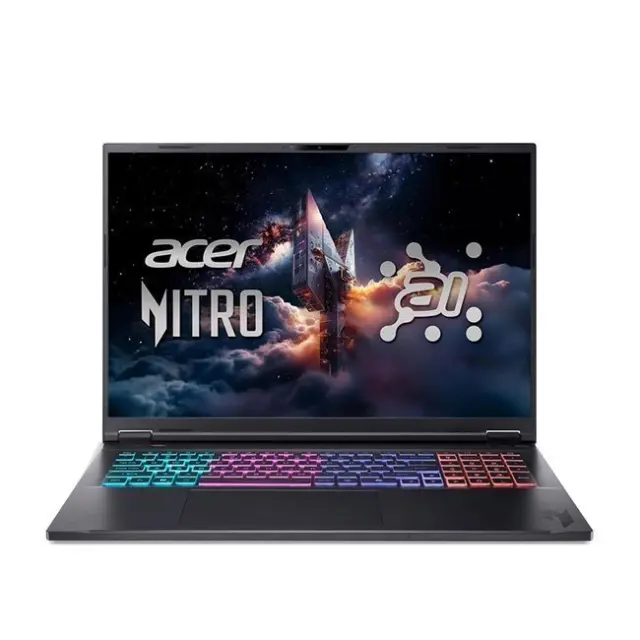 Acer Nitro 18 AI AN18-61 18" Ryzen AI 9 365/RTX 5060/32GB/1TB SSD/No OS US-Layout (NH.QYHEP.001)