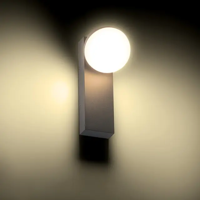 LED SMD WALL LUMINAIRE 10W 580LM 110° 230V AC 3.000K DARK GREY CRI80 IP54 30.000HRS / LG5891G 2