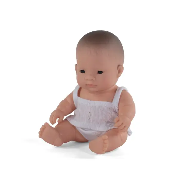 MINILAND DOLLS MINILAND ΜΩΡΟ ΚΟΥΚΛΑ ΑΣΙΑΤΙΣΣΑ 21 CM ΜΕ ΕΣΩΡΟΥΧΑ