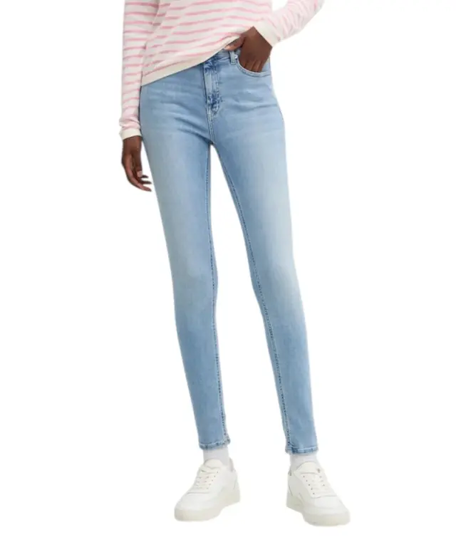 Tommy Hilfiger - Γυναικείο Παντελόνι Jean Nora Skinny Fit DW0DW19256-1AB Γαλάζιο - W26 L30