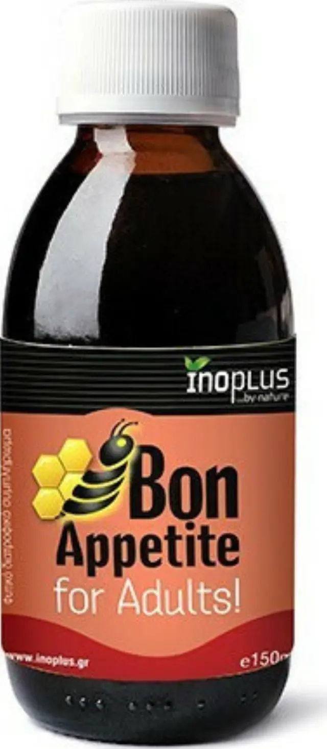 Inoplus | Bon Apetite for Adults | Τονωτικό Όρεξης με Βασιλικό Πολτό για Ενήλικες | 150ml 3