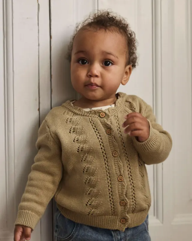 Πλεκτή ζακέτα organic cotton Lil'Atelier 2