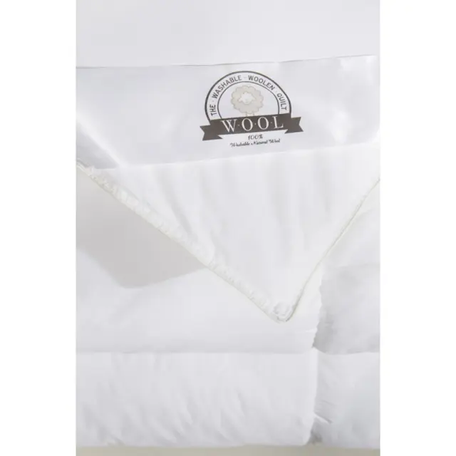 Πάπλωμα μάλλινο king size λευκό 240x260cm The Wool Natural Duvet La Luna 2400052 3