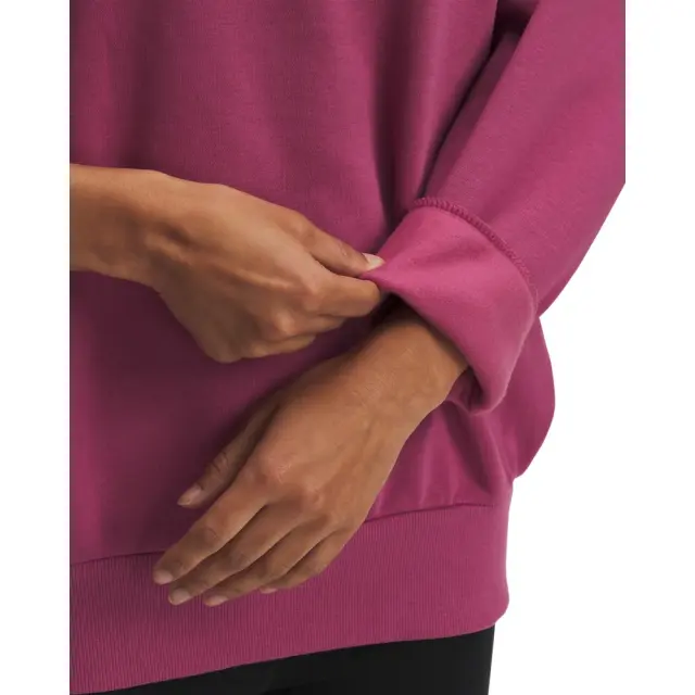 Under Armour Fleece OS Crew (1386463-659) - Φούξια - XS 3