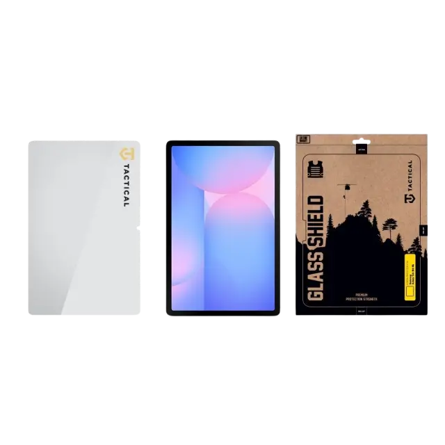 Tactical Glass Shield for Samsung Galaxy Tab S10 FE Clear 3