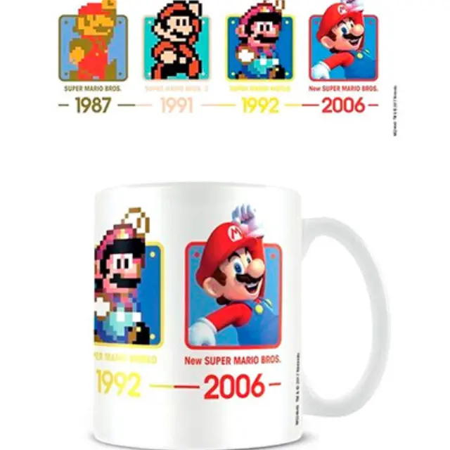 Pyramid NINTENDO - Mug - 300 ml - Super Mario Dates