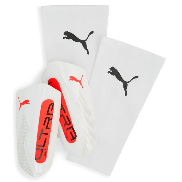 Puma Ultra Light Sleeve Guard (030989-01) - Λευκό-Κόκκινο