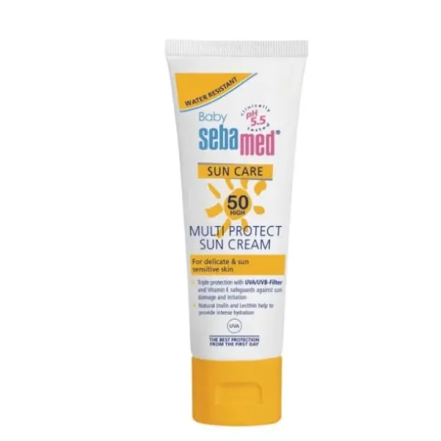 Sebamed Baby Sun Care Αντηλιακή Κρέμα Spf50+, 75ml