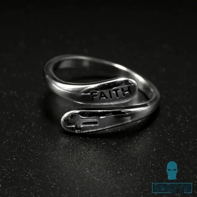 Ghetto Faith Silver Ring Jewelry 2