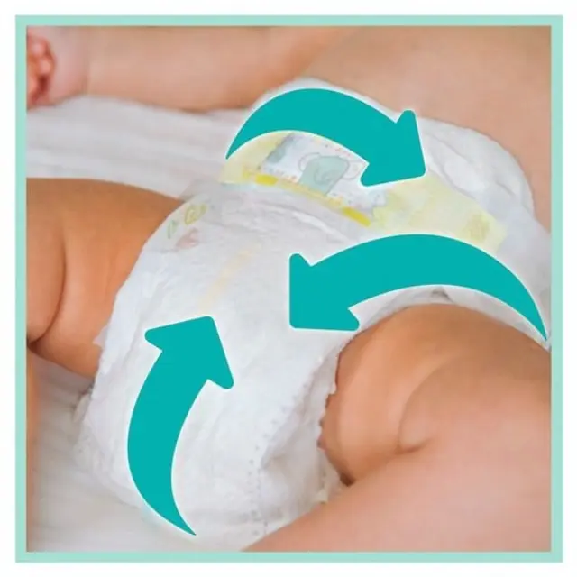Pampers Πάνες με Αυτοκόλλητο Premium Care Monthly Pack No. 1 για 2-5kg 156τμχ 3