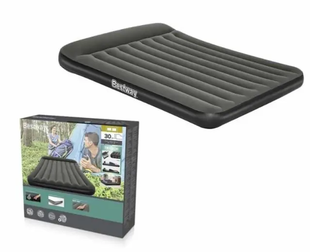 Bestway Φουσκωτό Στρώμα Ύπνου Υπέρδιπλο Tritech Queen 203x152x30εκ. 2
