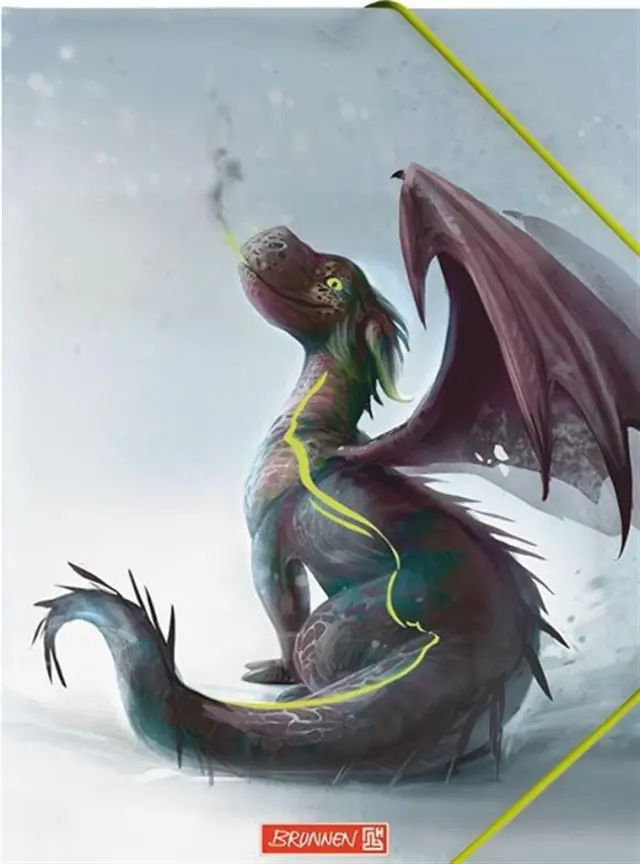 Φάκελος Λάστιχο Dragon 22 Α4 PP Brunnen/ 2741604-941 (Brunnen)