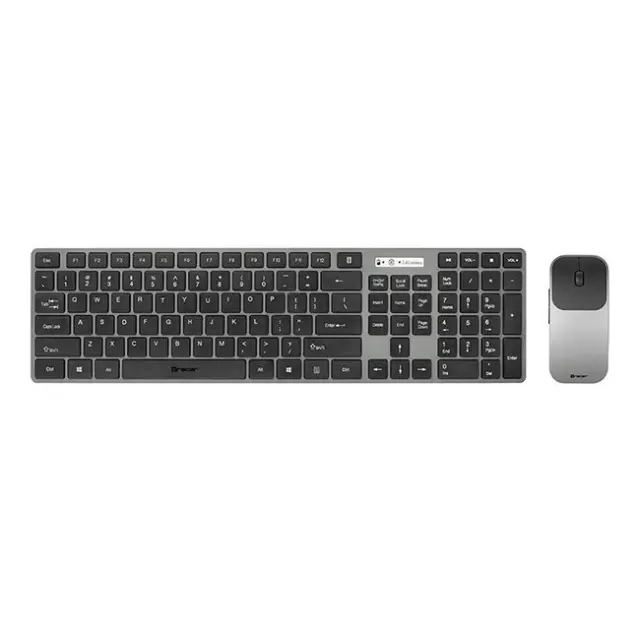 Tracer Keyboard & Mouse Set Gray (TRAKLA46773)