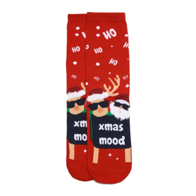 Ysabel Mora Παιδικές Κάλτσες Xmas Mood - 2 Ζεύγη, Χρώμα Κόκκινο 3