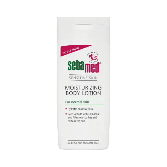 Sebamed Moisturizing Body Lotion για την Ευαίσθητη & Ξηρή Επιδερμίδα, 200ml