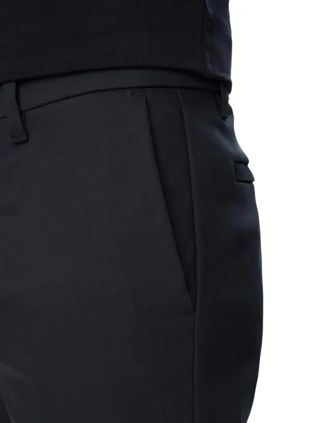 Hugo Boss - Ανδρικό Παντελόνι Slim Fit Tr Commuter SL NextCo 50569813-402 Μπλε Σκούρο 3