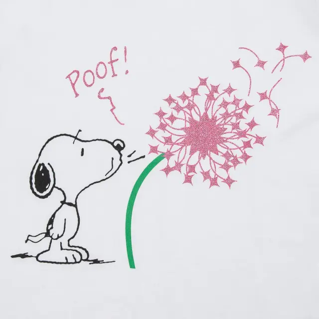 Μπλούζα Snoopy με glitter τύπωμα 2