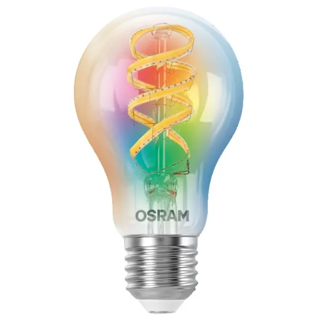 ΛΑΜΠΑ LED SMART A60 4,8W/827 230V FILAMENT RGBW E27 FS1 OSRAM