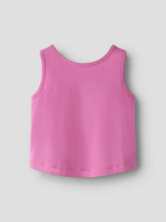 Name It Αμάνικο Τοπ κοριτσίστικο πλεκτό Ροζ NMFVIGEA TANK SHORT TOP - 13241642 2