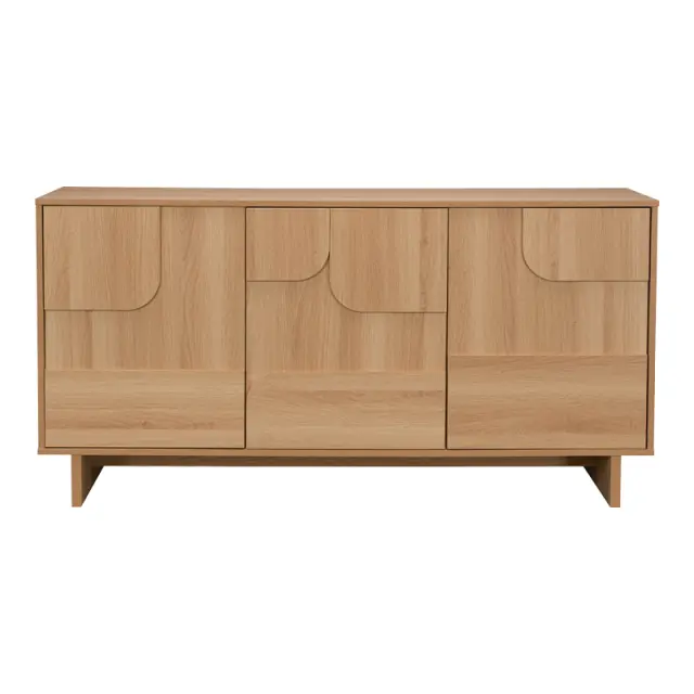 Μπουφές Jenfia pakoworld mdf σε φυσική απόχρωση 150x39x75,5εκ 3