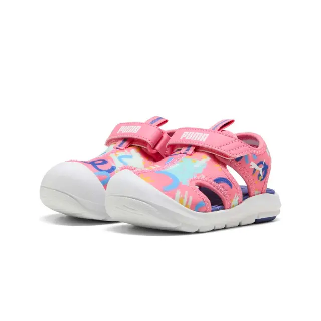 Puma Infant's Fun Racer Allover Print Sandal (TD) Κοραλί 401695-02 (Puma) - 25 3