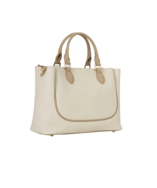 Valentino Bags - Γυναικεία Τσάντα Ώμου Daphne Re VBS9OP04-991 Εκρού 2