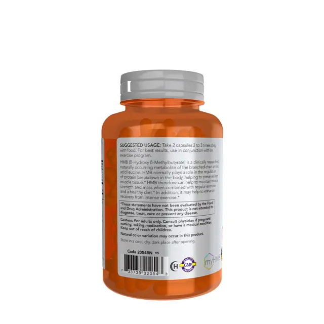 Now Foods HMB 500 mg 3