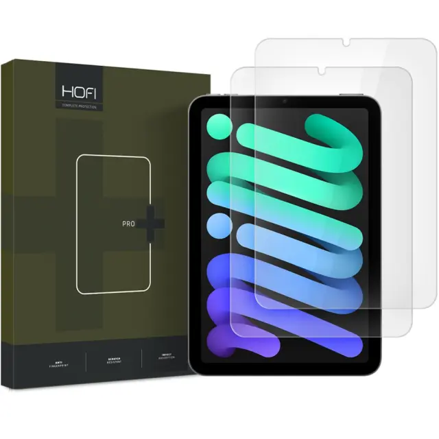 Hofi Screen Protection Glass Pro+ 2pack Apple iPad Mini 8.3" 6/7 gen Clear