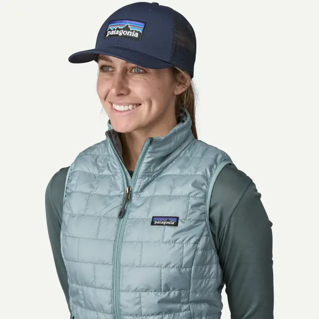 Patagonia P-6 Logo Trucker Hat New Navy Καπέλο - One size 2