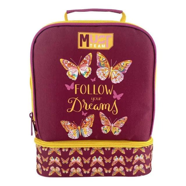 Ισοθερμικό Τσαντάκι Φαγητού Must Yummy Butterfly Follow Your Dreams / 587281 (Διακάκης)