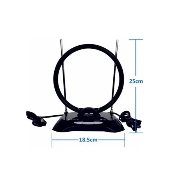 Φορητή ψηφιακή κεραία τηλεόρασης - Digital HDTV Antenna TV Receiver DVB-T-FD-O 61054 2