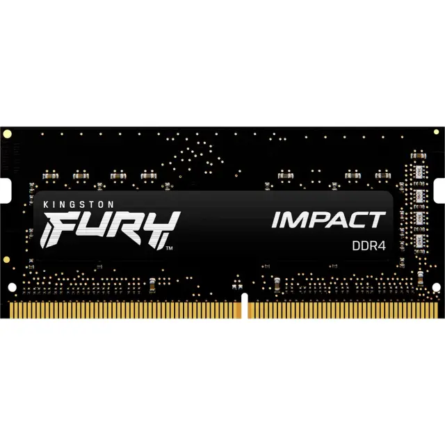 Kingston SO-DIMM 32 GB DDR4-3200 (black, KF432S20IB/32, Impact, INTEL XMP)