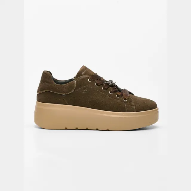 Donna Serena Sneakers Γυναικείο δέρμα Nubuck Καφέ DSE/5885 TDM