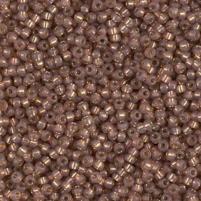Χάντρα Miyuki Round Rocailles 11/0 - 641 - Silver Lined Dyed Bronze ~10gr