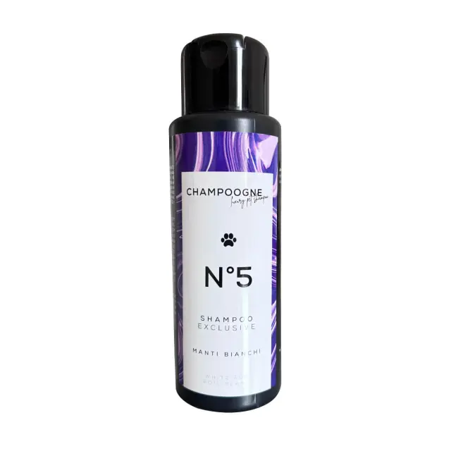 CHAMPOOGNE White Fur Shampoo N.5 - Σαμπουάν Για Λευκό Τρίχωμα 200ml