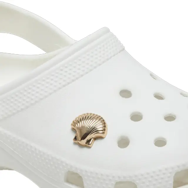 Γυναικείο Διακoσμητικό Crocs Jibbitz Charms 10009920 Gold Shell Χρυσό - One Size 3