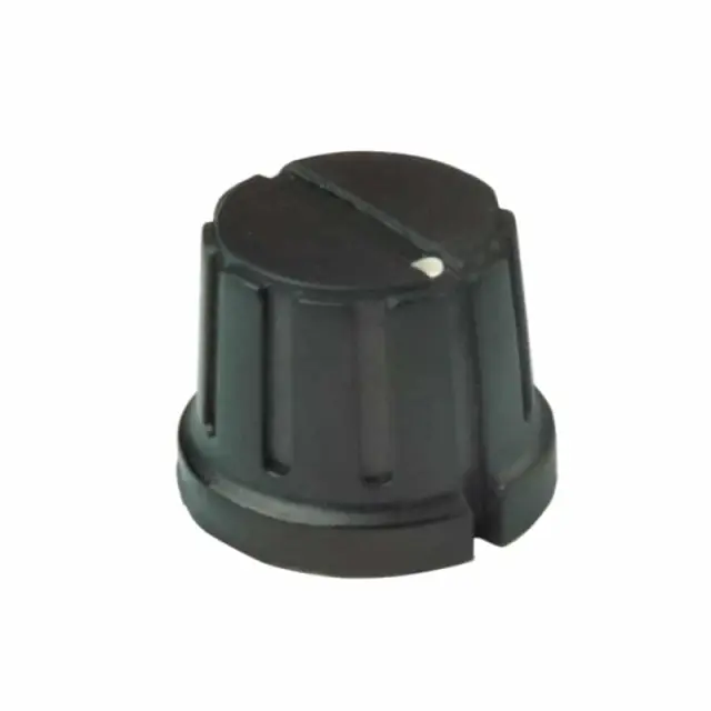 ELECTROVISION Rotary Knob with White Pointer and Grub Screw Fitting (F207AJ)