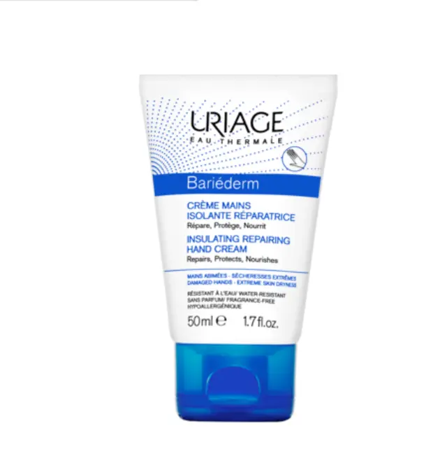 Uriage Bariederm Hand Cream Αναπλαστική, Προστατευτική & Ενυδατική Κρέμα Χεριών 50ml