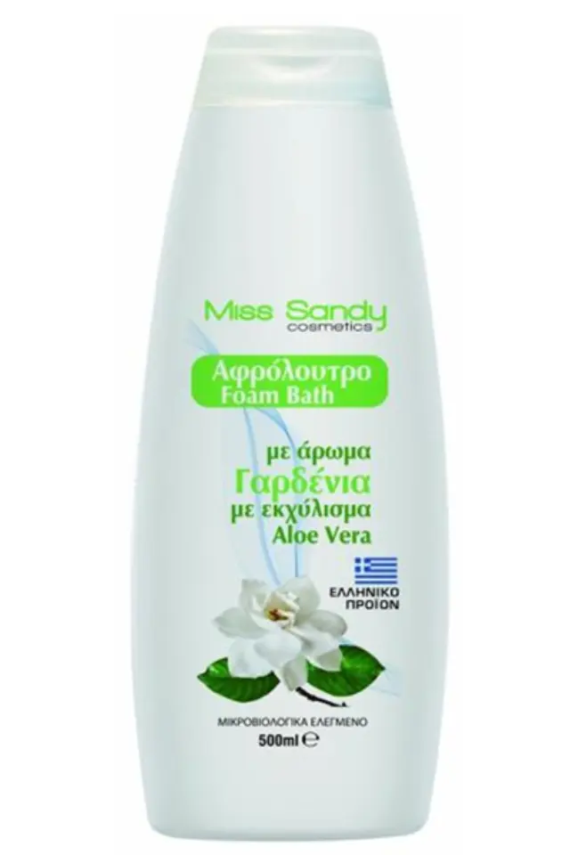 Miss Sandy Aφρόλουτρο Mε Άρωμα Γαρδένια 500ml