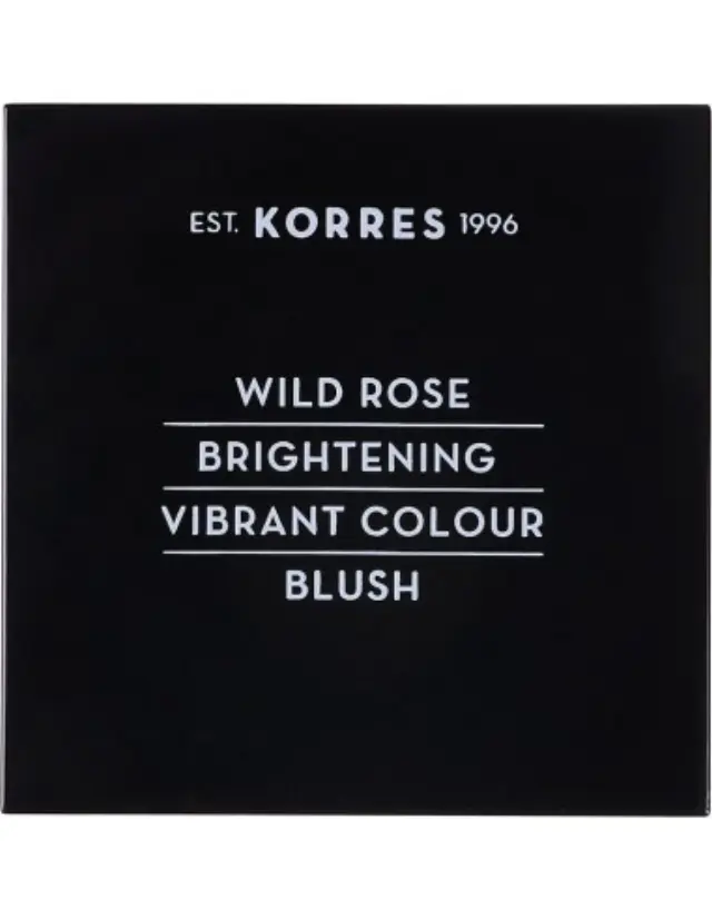 KORRES Wild Rose Brightening Vibrant Colour Blush, 24 Dusty Rose 5.5g 2