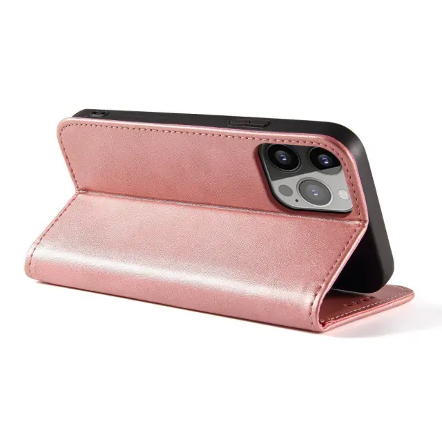 Θήκη Βιβλίο Με Δυνατότητα Stand για iPhone 14 Pro Max Ροζ ΟΕΜ 2