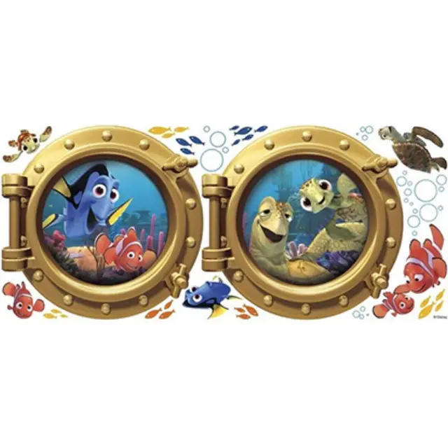 RoomMates Αυτοκόλλητο Τοίχου FINDING NEMO GIANT WALL DECALS (RMK2060GM)