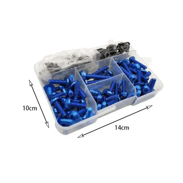 Σετ βίδες μπλε - Fairing Screws Kit 82006 2