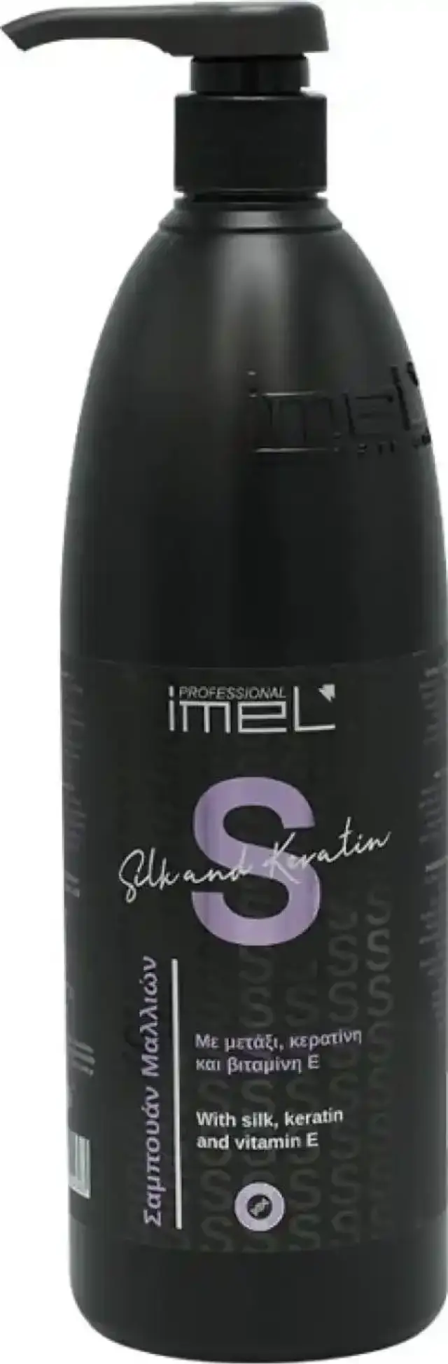 IMEL Silk & Keratin Shampoo Σαμπουάν Με Μετάξι & Κερατίνη 1000ml