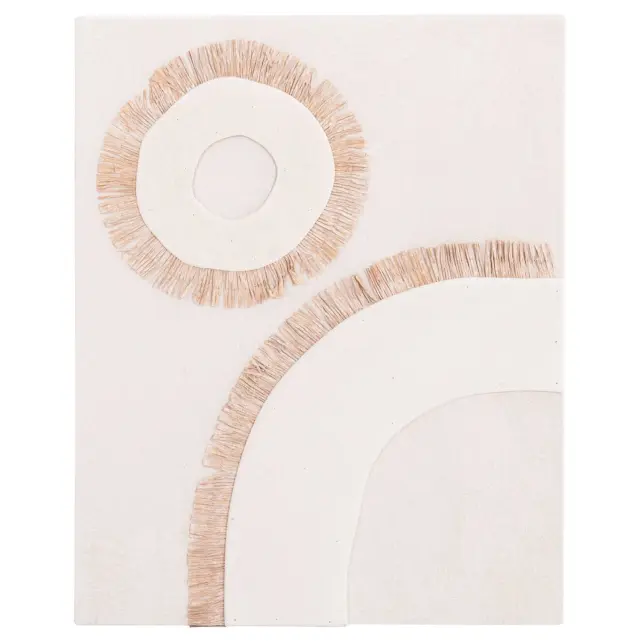 ΠΙΝΑΚΑΣ ΟΡΘΟΓΩΝΙΟΣ ΣΕΙΡΑ SANTORINI HM4534 MDF ΥΠΟΛΕΥΚΟ ΧΡΩΜΑ-ΔΙΑΚΟΣΜΗΣΗ ΜΠΕΖ 48x4,5(πάχος)x60Υεκ. - Single Size