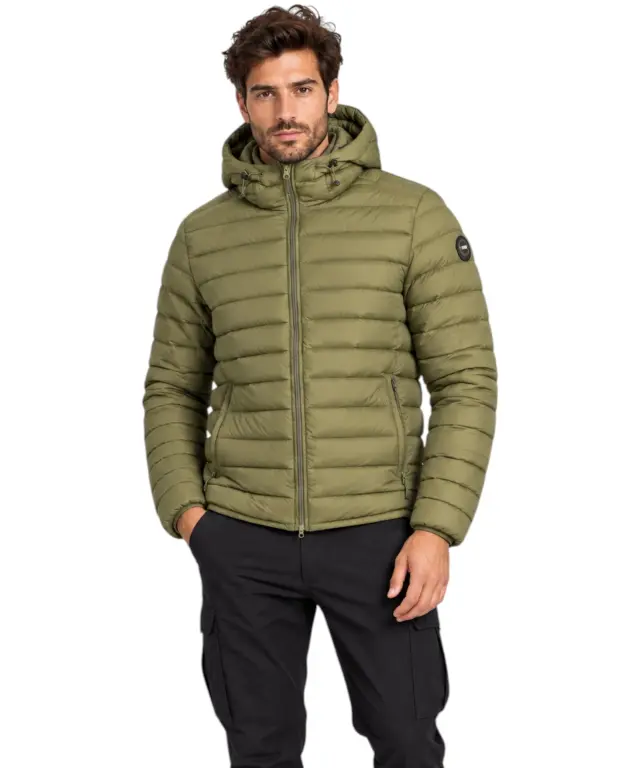 Cavalli Class - Ανδρικό Χειμερινό Μπουφάν Slim Fit WXT40AFT035-4000 Λαδί