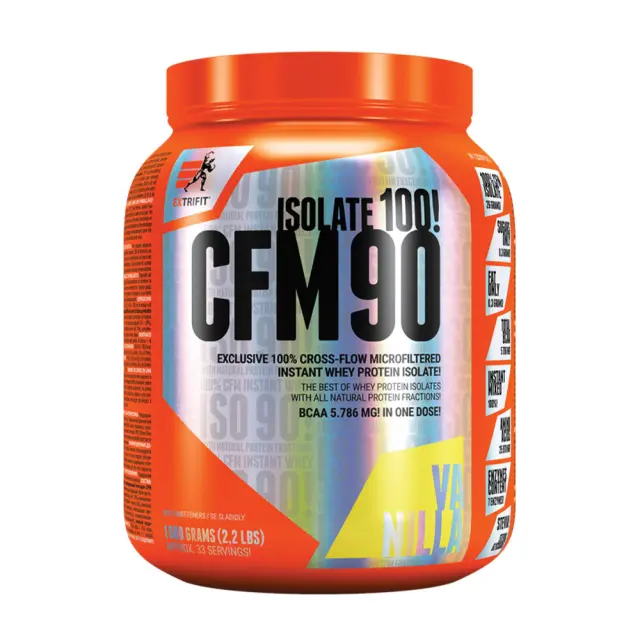 Extrifit Iso 90 CFM Instant Whey vanilla, 1000-g