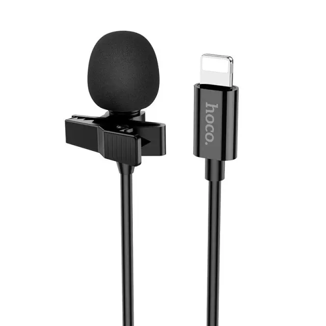 Μικρόφωνο Πέτου Hoco L14 Lavalier με Καλώδιο Lightning 2m 3